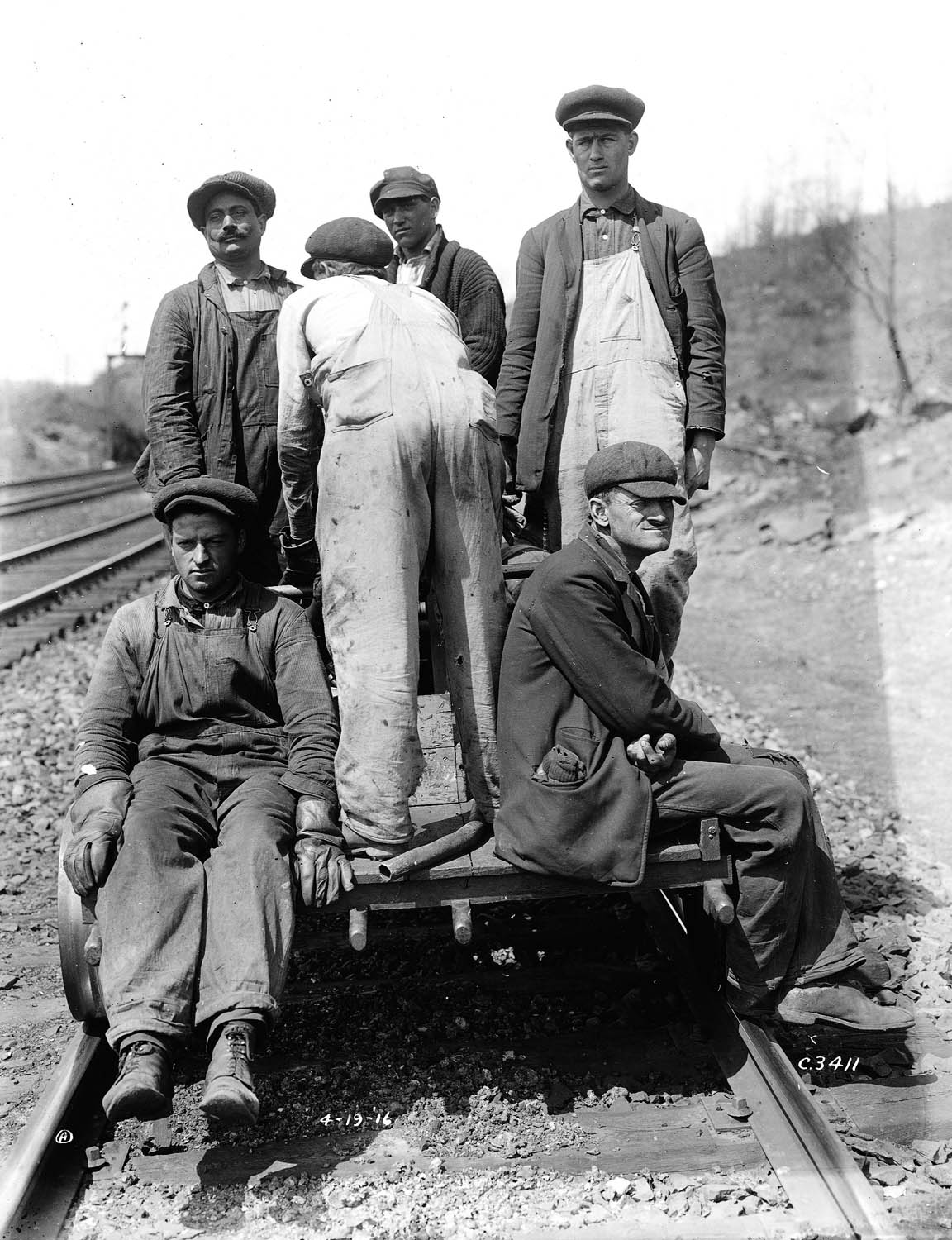 Track Workers, Analomink, PA