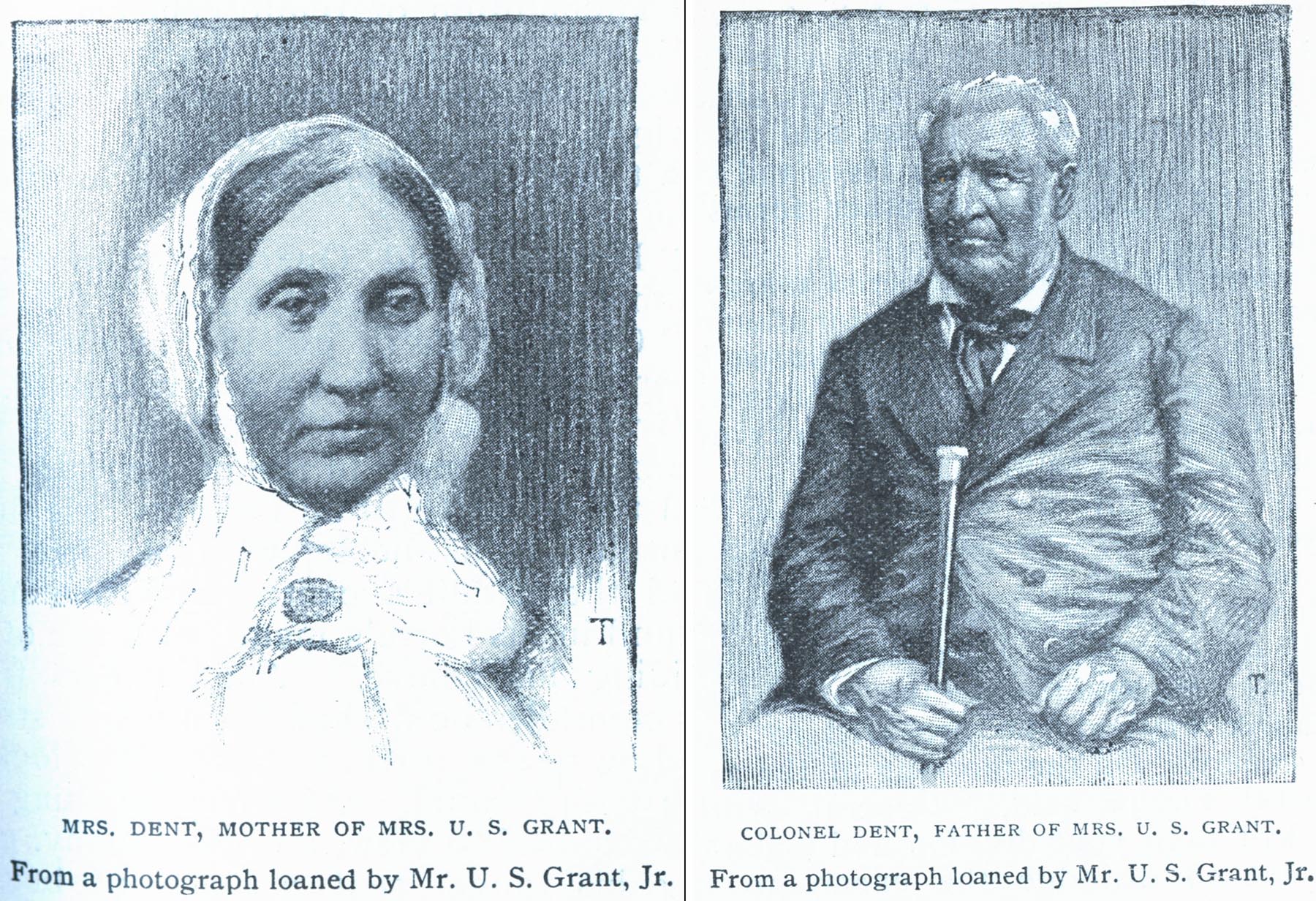 Frederick Fayette Dent and Ellen Wrenshall Dent