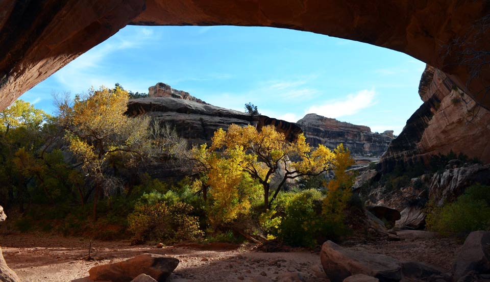Visiting in Spring and Fall - Natural Bridges National Monument (U.S