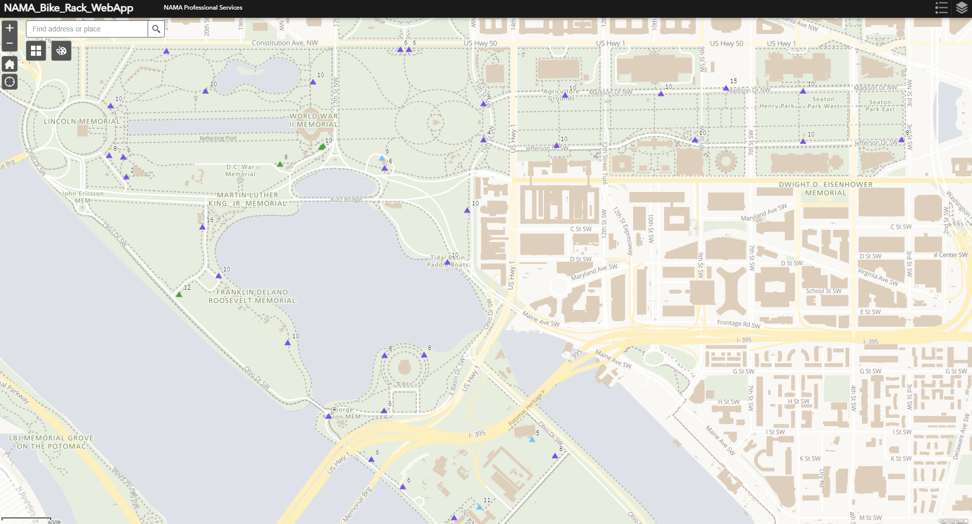 🏞 National Mall Map PDF - Free Download (PRINTABLE)
