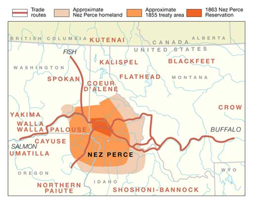 The Treaty Period Nez Perce National Historical Park U S National Park Service