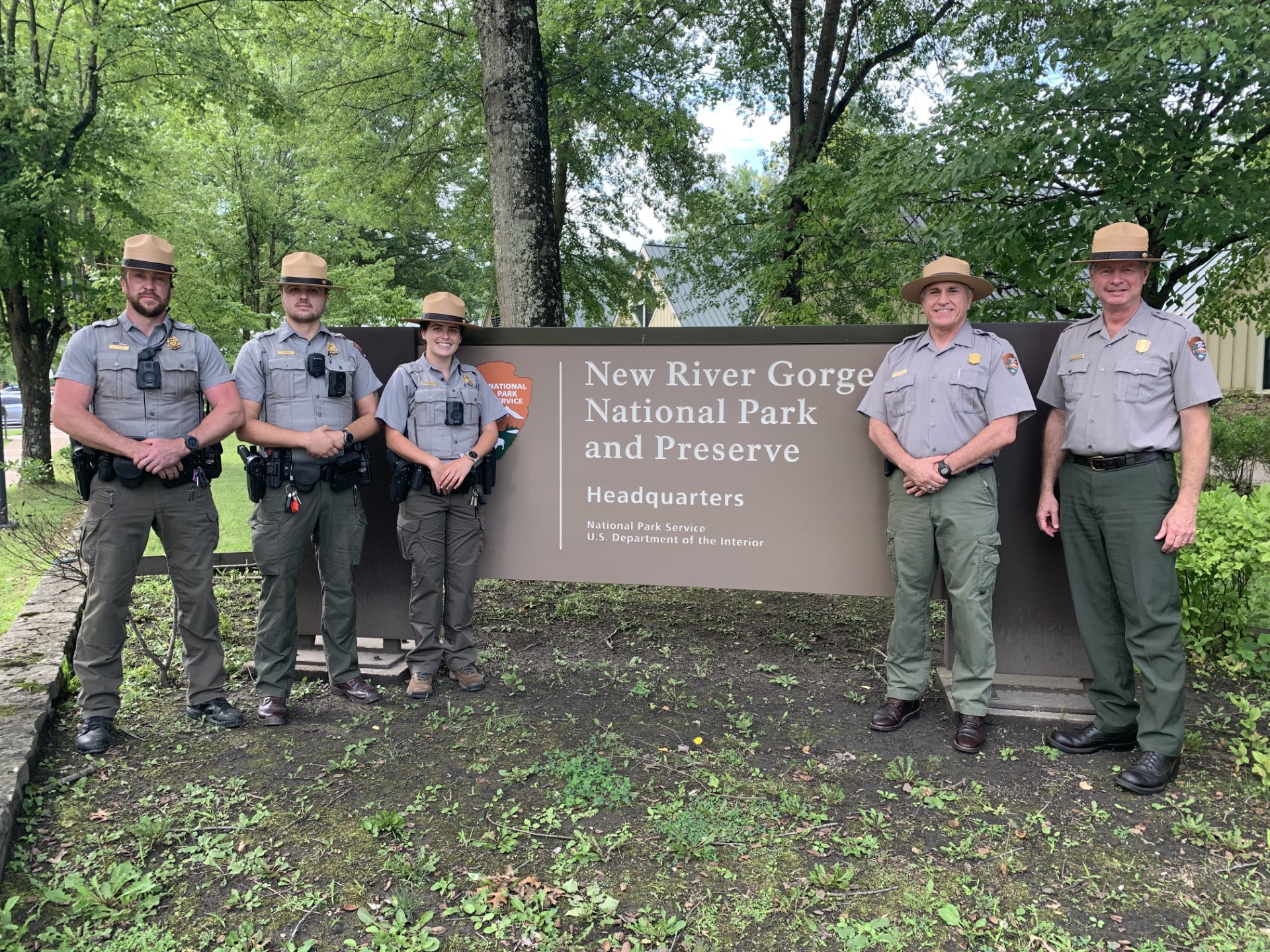 New River Gorge NPP Welcomes Recent Law Enforcement Graduates to