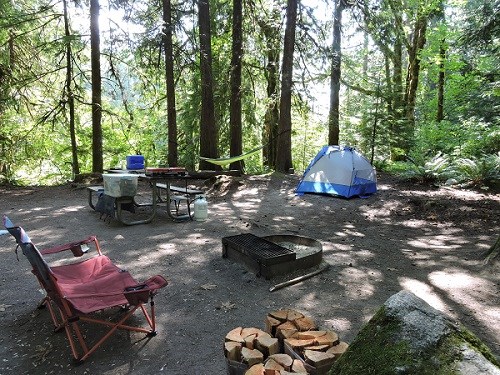 Colonial Creek Campground Map Camping - North Cascades National Park (U.s. National Park Service)