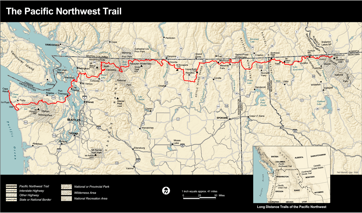 North Cascades Highway Map
