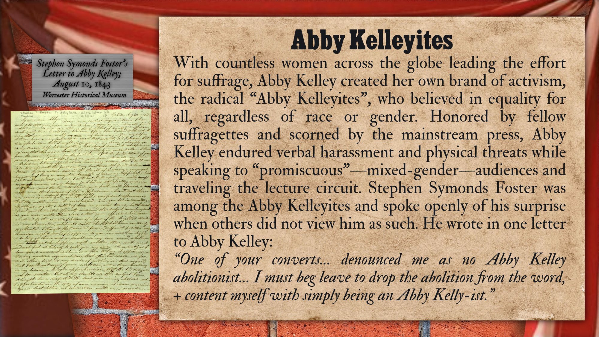 Historic activist Abby Kelley Foster to be featured in one-woman play -  Community Advocate