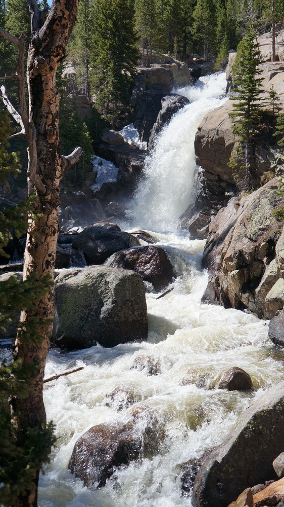 Karte des Rocky Mountain Nationalparks