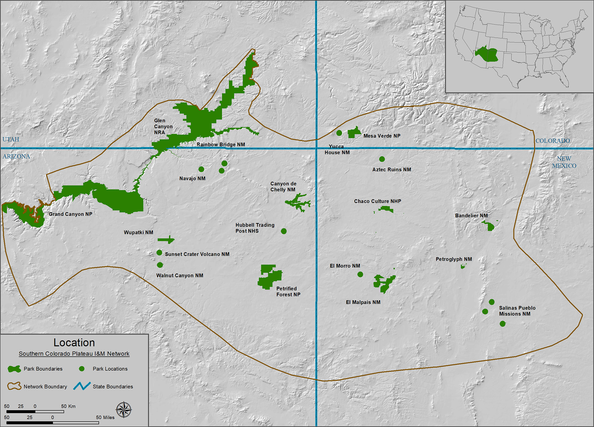 The Colorado Plateau (U.S. National Park Service)