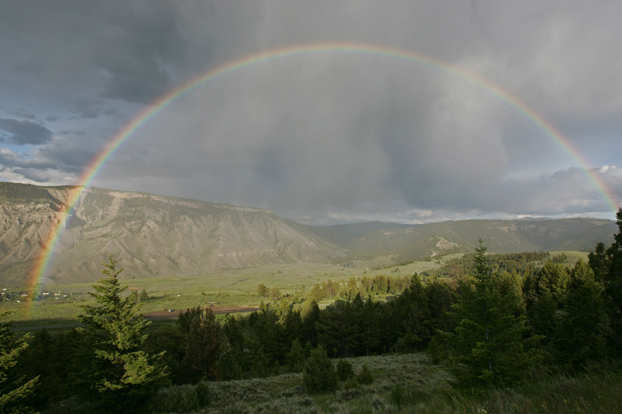 Diamond Dust, Yellowstone National Park, WY Early morning w…