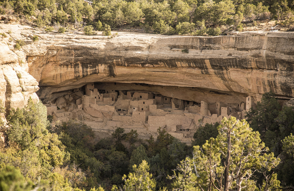 Cliff Palace, Mesa Verde’s largest cliff dwelling