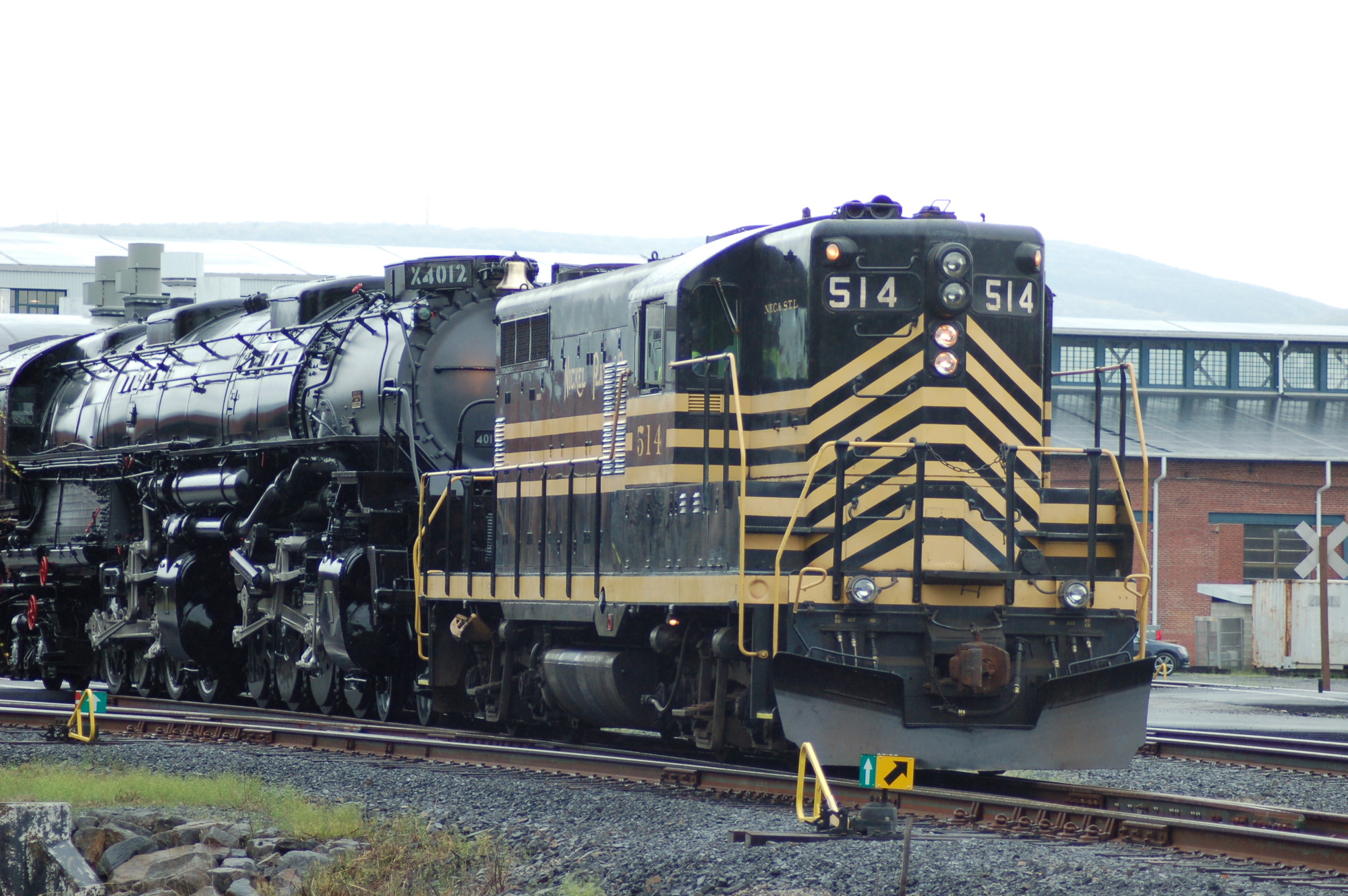 Big Boy No. 4012 Returns to Static Exhibition - Steamtown National