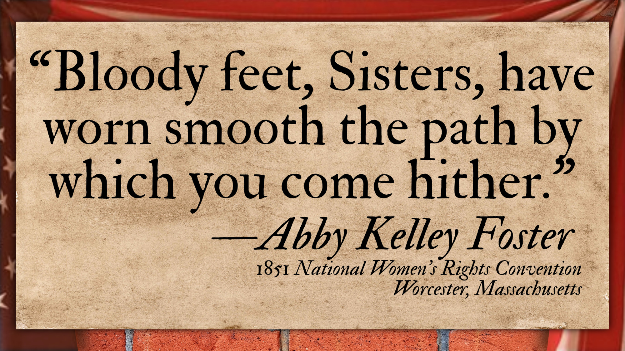Abby Kelley Foster - Women's Rights National Historical Park (U.S. National  Park Service)