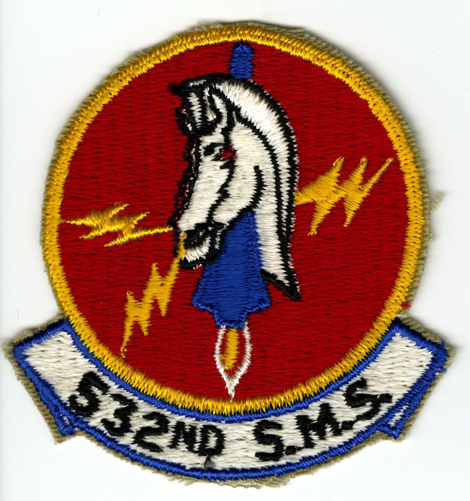 World War II Insignia - 549th Strategic Missile Squadron - 8x8