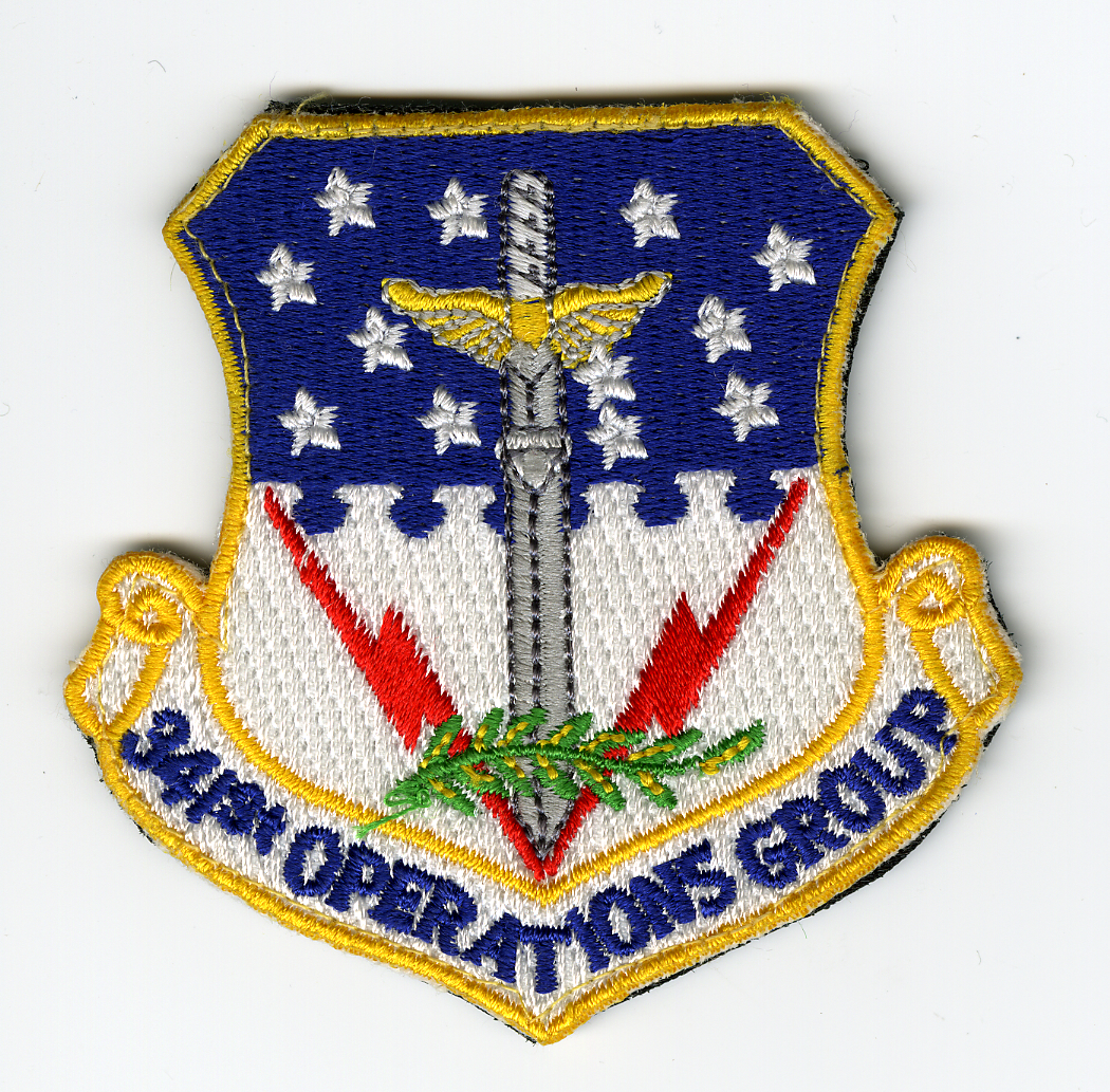 World War II Insignia - 549th Strategic Missile Squadron - 8x8