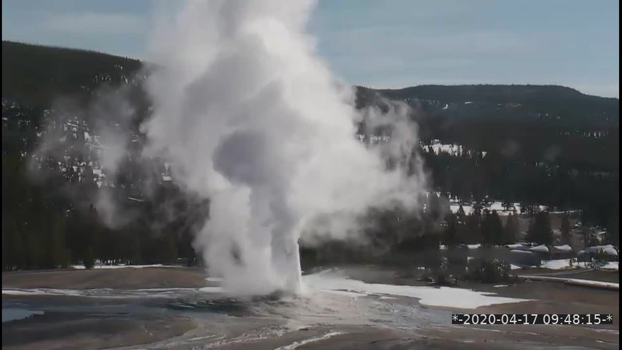 Old faithful streaming webcam