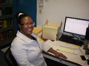 Intern Katrice Brown