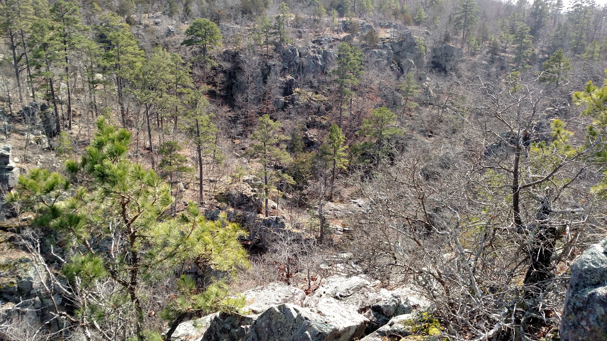 Prairie Hollow Gorge Overlook View