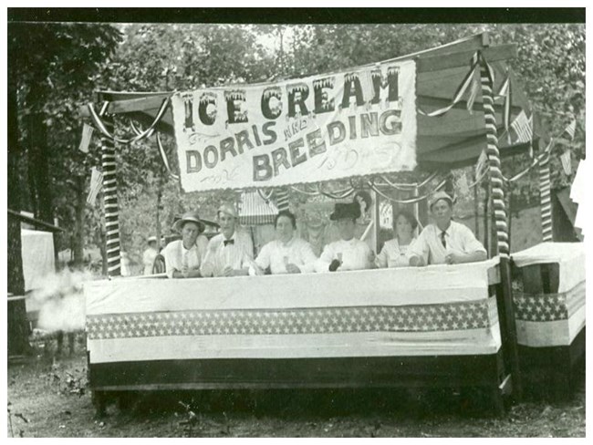 Historic Ice Cream Stand at Alley Spring