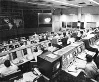 Apollo mission control center