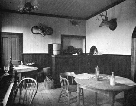 interior of Sutlers Store