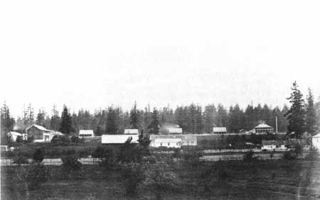 photo of Fort Vancouver, 1860
