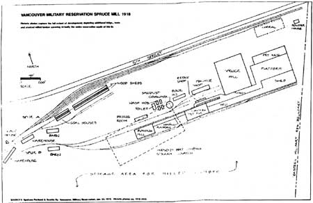 map of Vancouver Military Reservatio