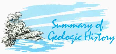 Summary of Geologic History