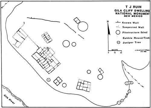 plan of TJ Ruin
