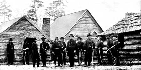 Gen. Joseph Hooker and his staff