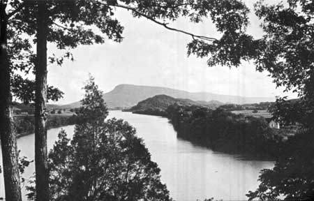 Tennessee River and Lookout Mountain