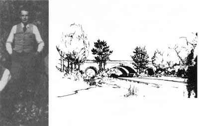 Peterson and sketch of underpass