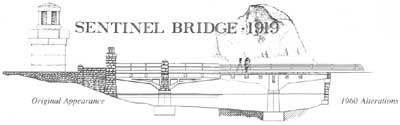 sketch of Sentinel Bridge
