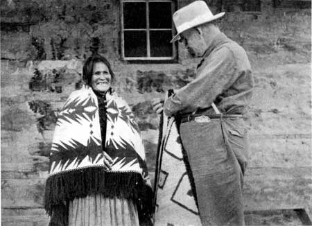 Navajo weaver