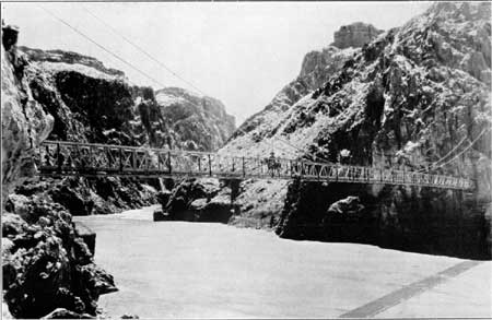 Kaibab suspension bridge
