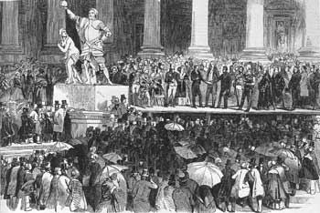 Polk's inauguration