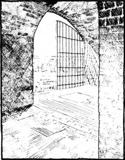 gate with Fort Pulaski