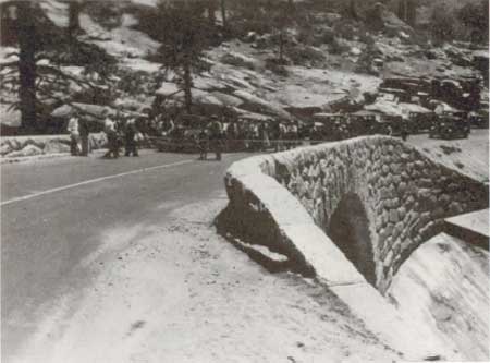 ribbon-cutting ceremony, General's Highway, Sequoia/Kings Canyon NP