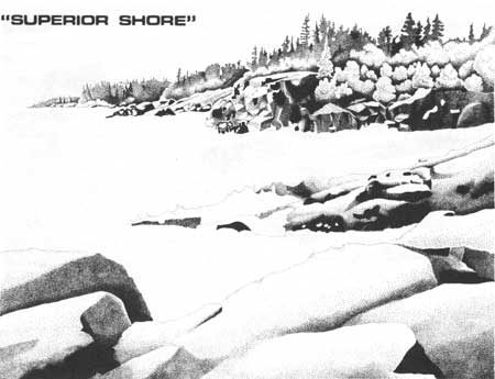 sketch: Superior Shore
