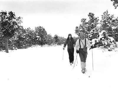 cross-country skiers