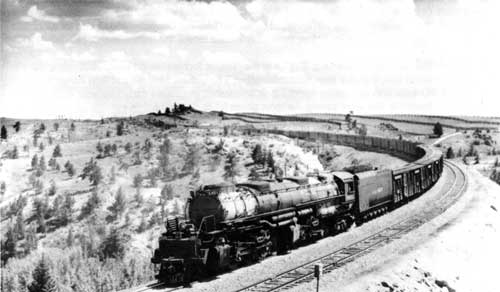 1940s Union Pacific steam locomotives - Trains