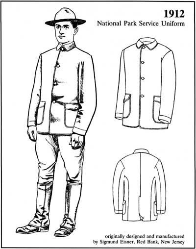 1912 uniform drawing