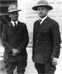 Rangers Edwin and Davis, Yellowstone NP
