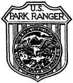 1920 NPS ranger badge