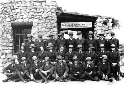 Ranger force,Carlsbad Caverns NP