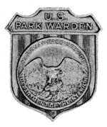 1940 NPS Junior Park Warden badge