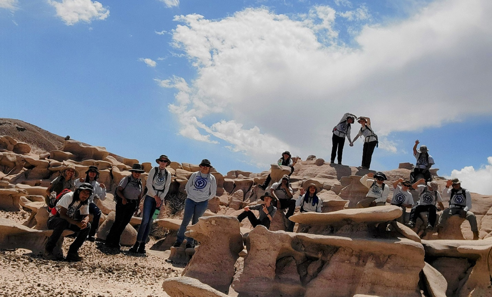 Hike in Petrified Forest National Park.