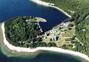 Fayette Historic State Park aerial photo