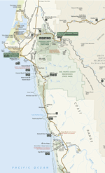 map of redwood national park Maps Redwood National And State Parks U S National Park Service map of redwood national park
