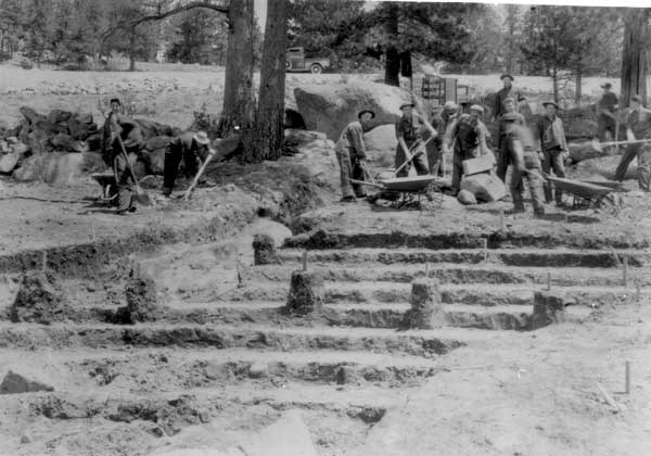 a photo of CCC building amphitheater