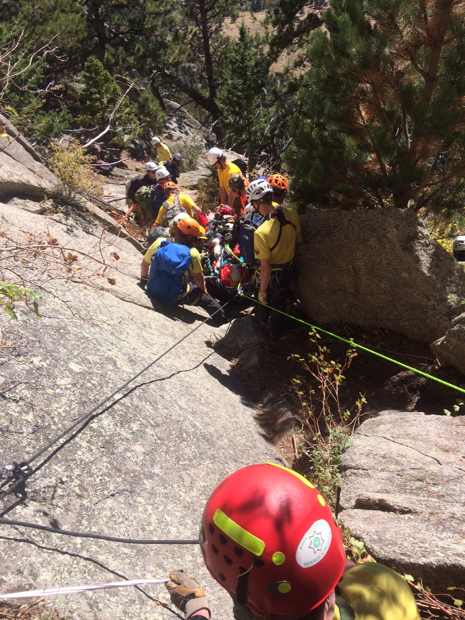 Batman Rock RMNP SAR Photo