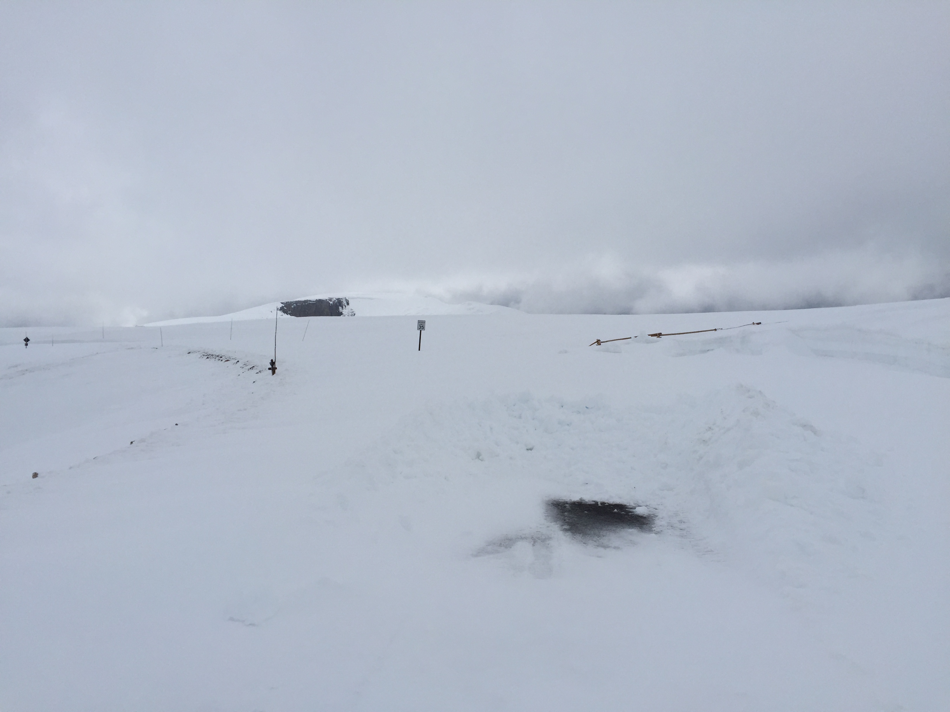 Just west of Rock Cut on Trail Ridge Road May 20, 2015